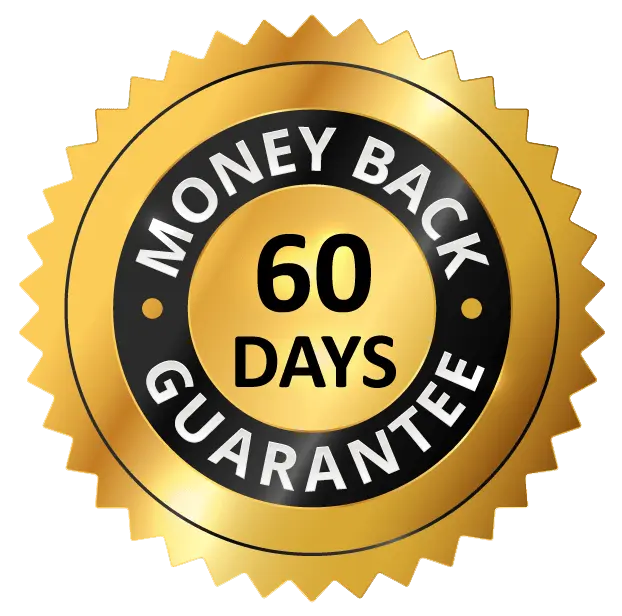 GL Control 60-day money-back guarantee seal